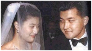 ▲ 1999년 1월 결혼당시의 홍정욱-손정희부부