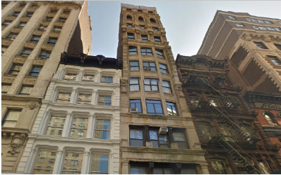 ▲ 유디치과 김종훈 대표가 매입한 뉴욕 맨해튼 브로드웨이 736 건물(구글지도)