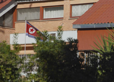 ▲로마에 위치한 북한 대사관 저